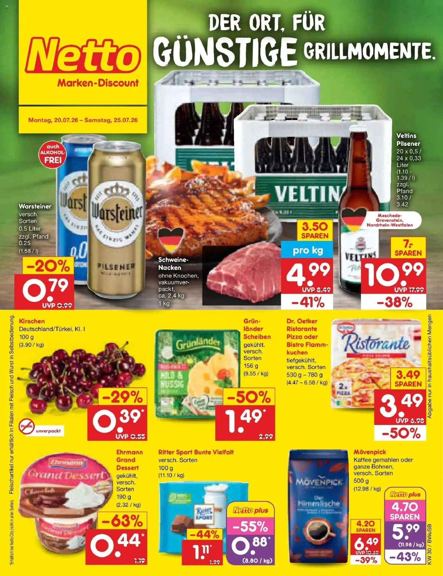 Vorschau von dem Prospekt des Geschäftes Netto Marken-Discount, gültig ab dem 20.07.2026