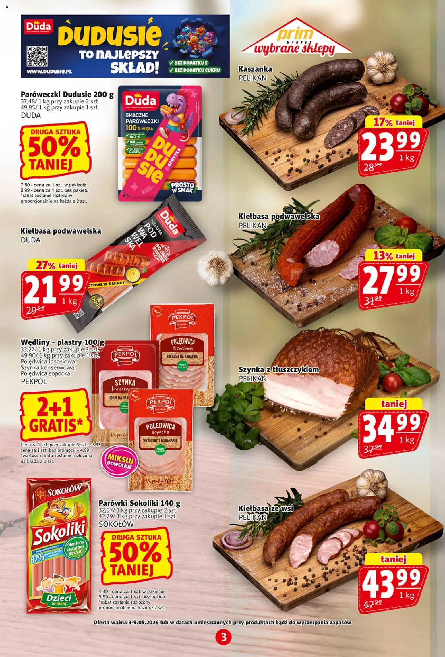 Pogląd gazetki "Prim Market gazetka" ze sklepu Prim Market ważnej od 03.09.2026
