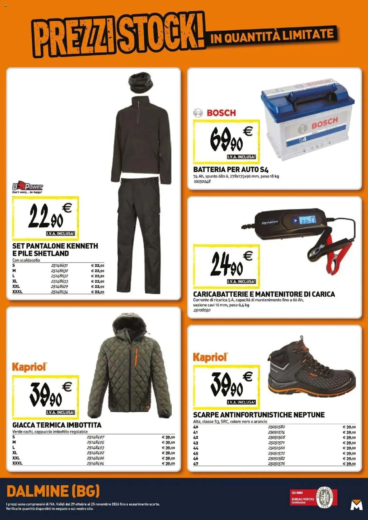 Anteprima dell'opuscolo TECNOMAT catalogo Dalmine dal negozio TECNOMAT valido da 29/10/2026