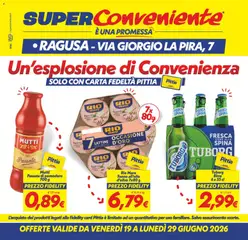 Anteprima dell'opuscolo SuperConveniente volantino Ragusa dal negozio SuperConveniente valido da 19/06/2026
