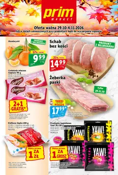 Pogląd gazetki "Prim Market gazetka" ze sklepu Prim Market ważnej od 29.10.2026