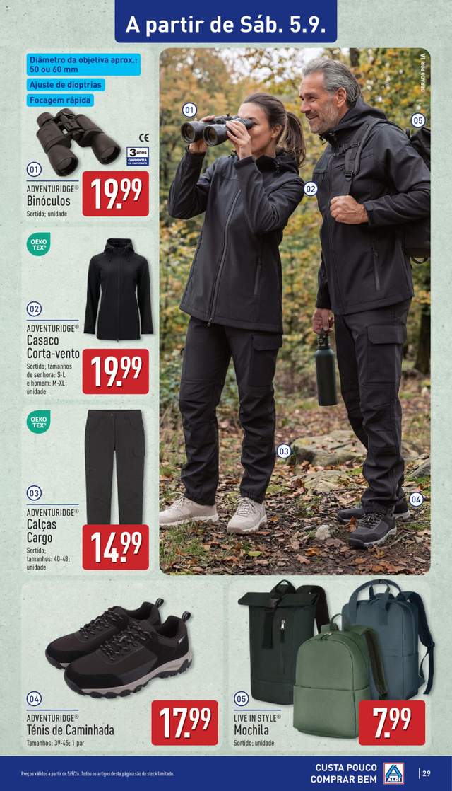 Novo folheto Aldi a partir de 31/08