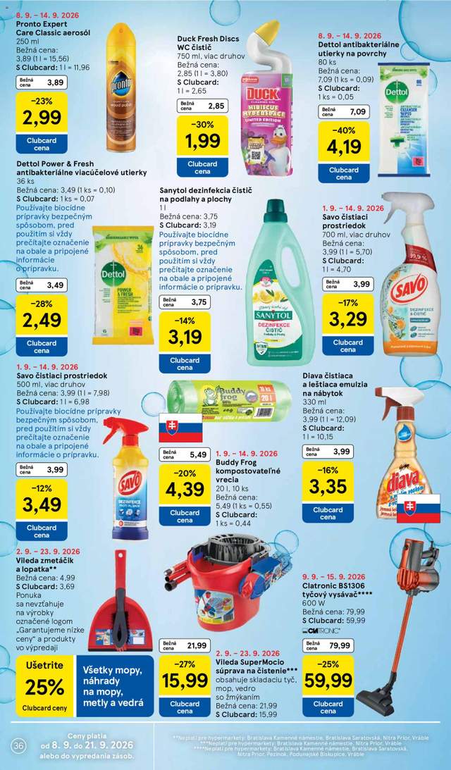 Nový Tesco leták od 09.09.
