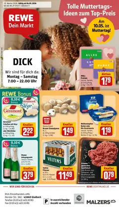Vorschau von dem Prospekt des Geschäftes Rewe, gültig ab dem 04.05.2026
