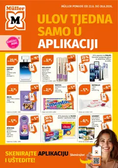 Pregled letka Müller Katalog trgovine Müller vrijedi od 22.06.2026