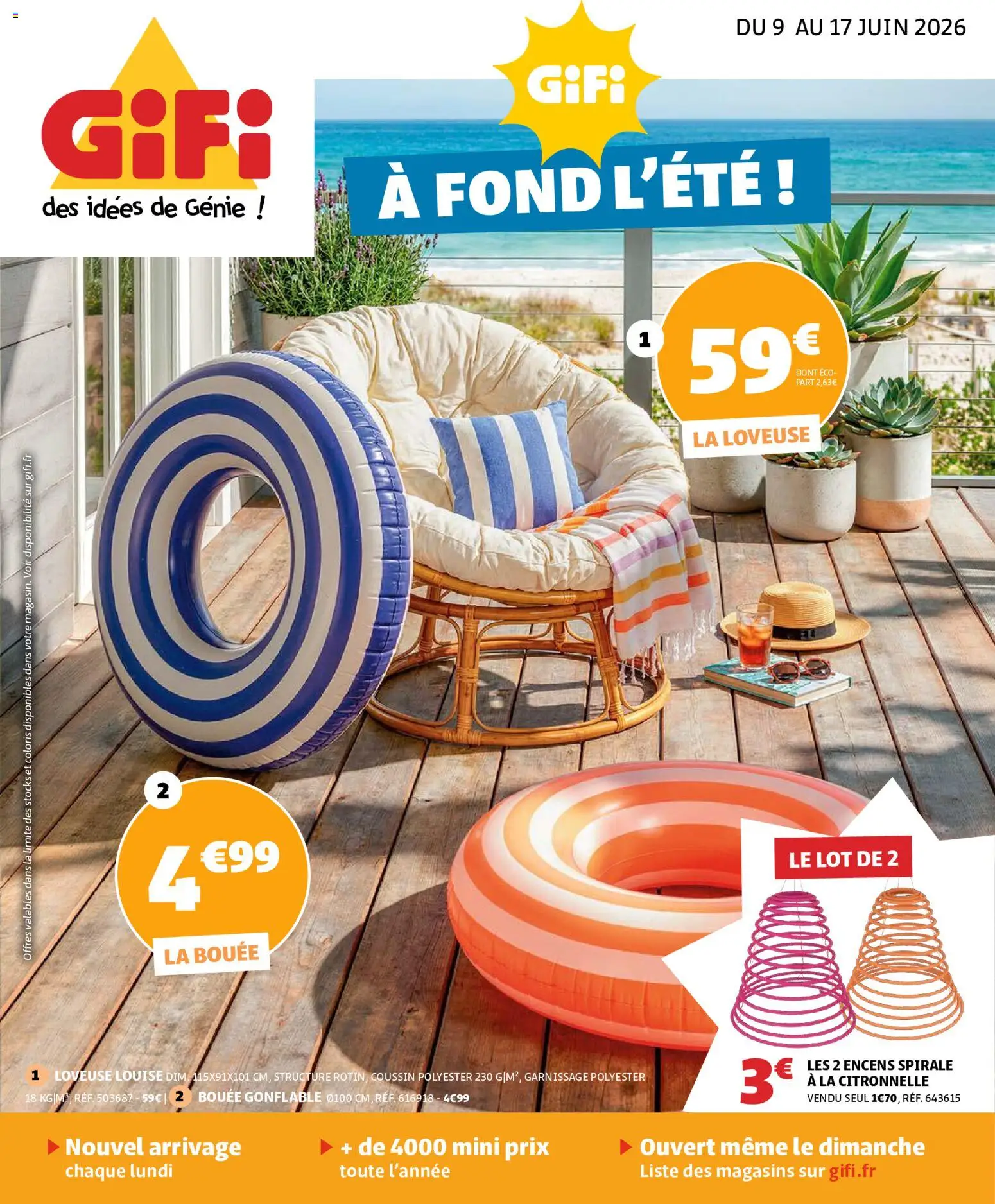 Prévisualisation de GiFi catalogue du magasin GiFi formulaire valide 09/06/2026