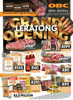 Preview of OBC flyer valid from 29/10/2026