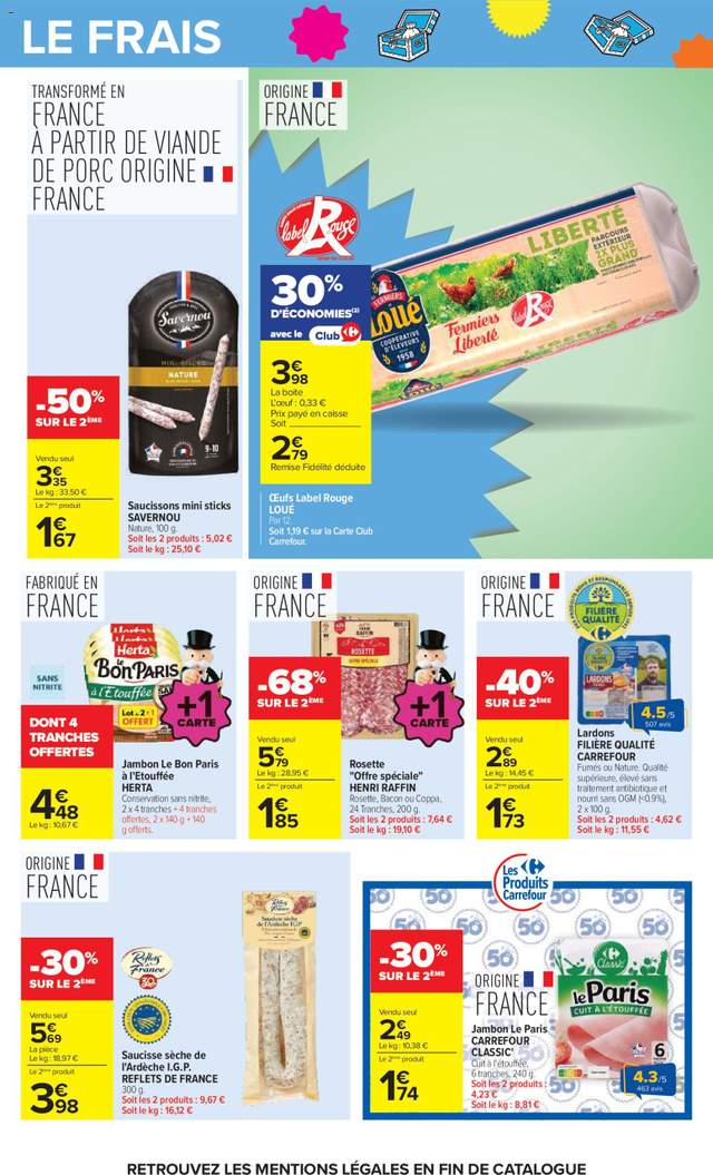 Nouveau catalogue Carrefour à partir du 22/09