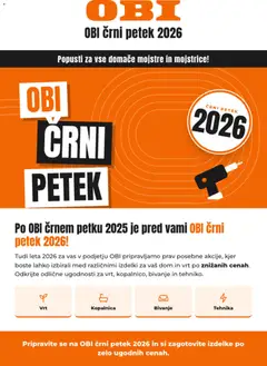 Predogled kataloga iz trgovine OBI veljaven od 26.10.2026