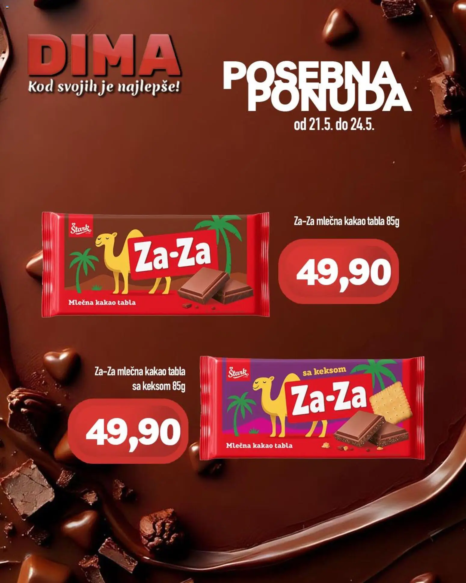 Pregled VP Dima kataloga - važi od 21.05.2026 - Kakao