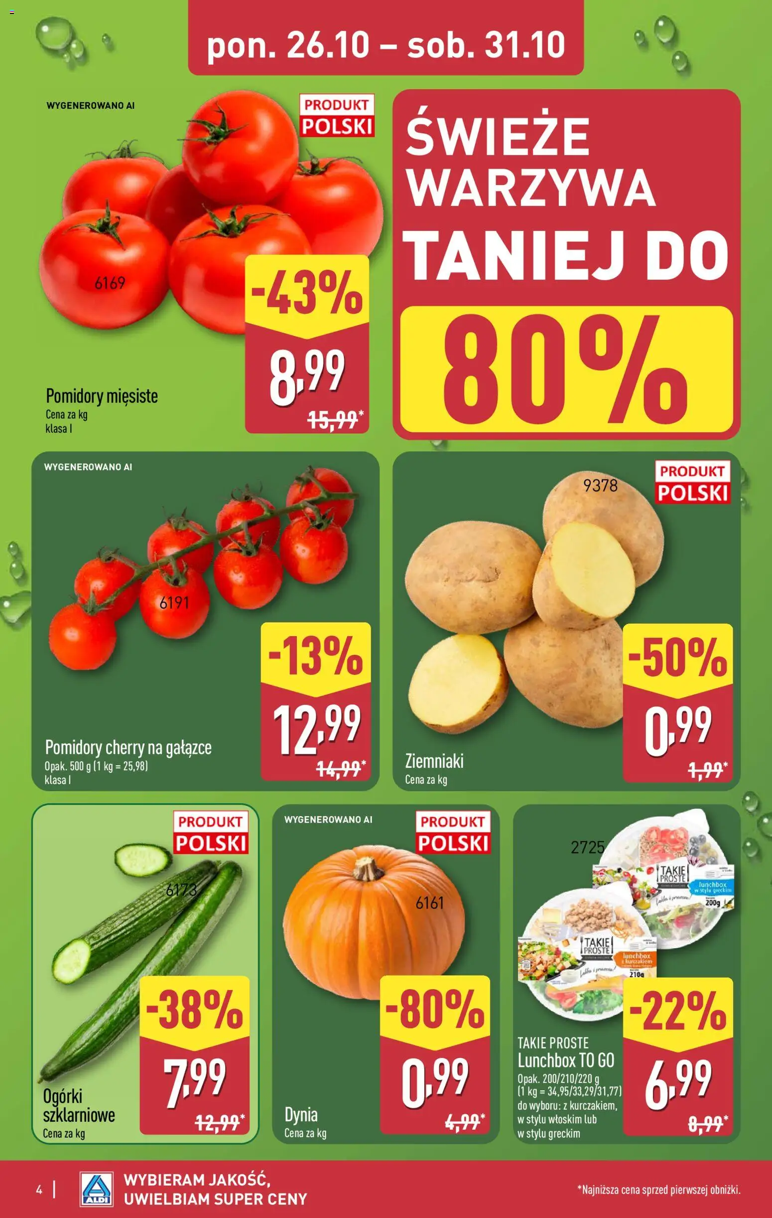Pogląd gazetki "Aldi gazetka" ze sklepu Aldi ważnej od 26.10.2026