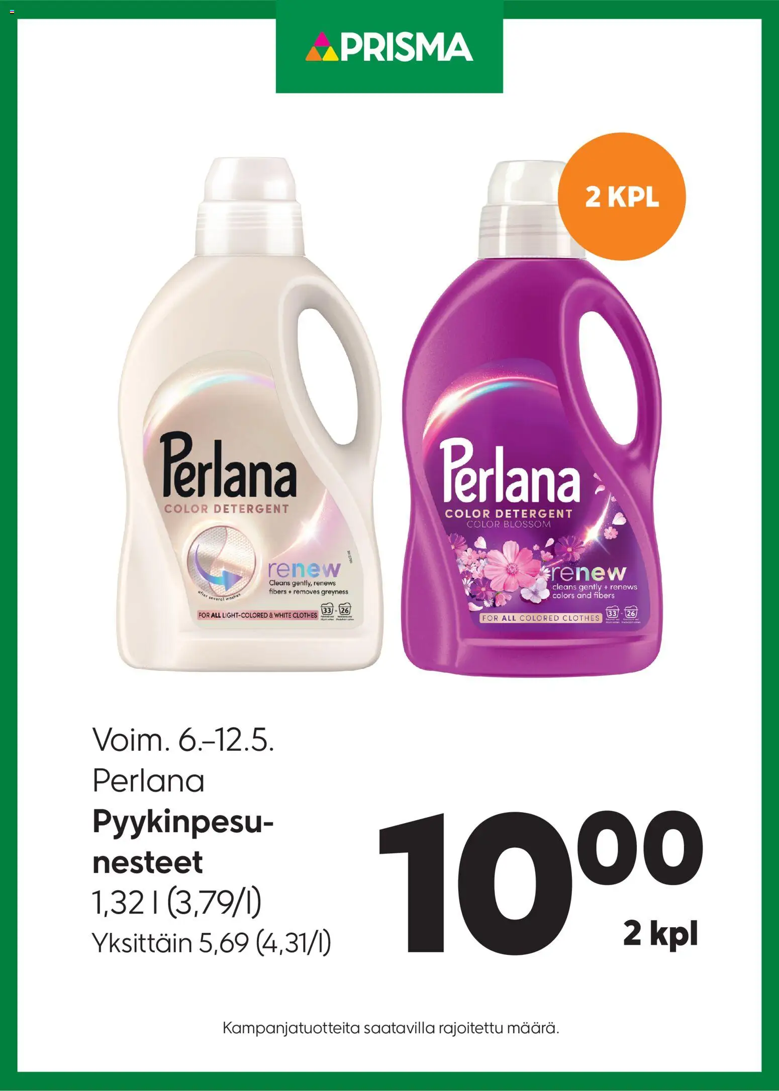Kaupan Prisma Prisma tarjoukset Perlana esikatselu, voimassa 06/05/2026