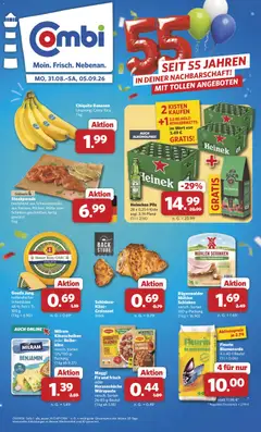 Vorschau von dem Prospekt des Geschäftes Combi, gültig ab dem 31.08.2026