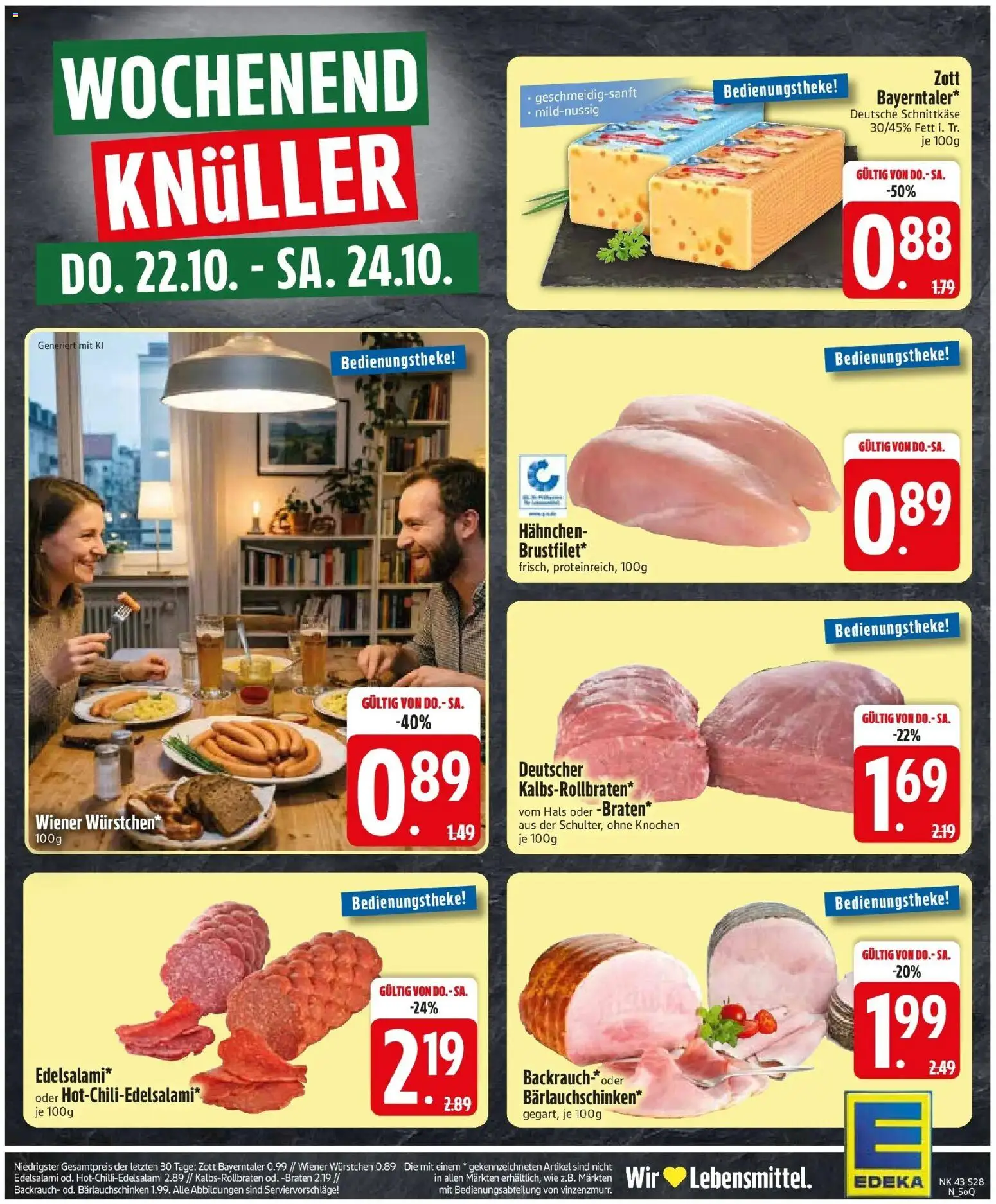 Vorschau von dem Prospekt des Geschäftes Edeka, gültig ab dem 19.10.2026