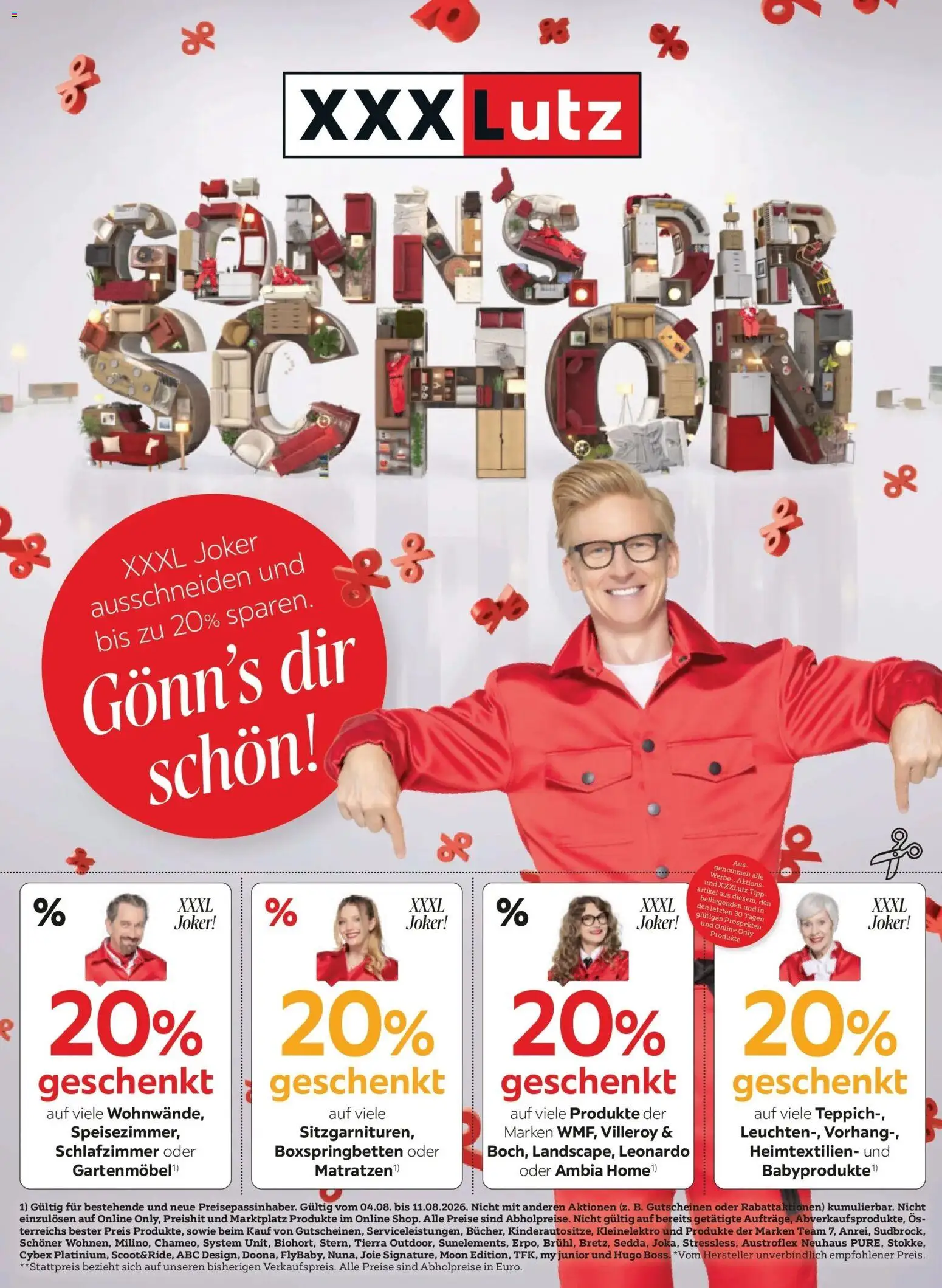 Vorschau der Angebote: XXXLutz BEST PREIS gültig ab 04.08.2026