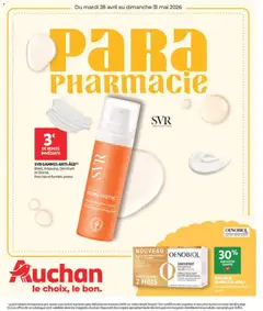 Prévisualisation de Auchan Parapharmacie, beauté du magasin Auchan formulaire valide 28/04/2026