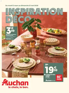 Voorbeeld van Auchan Inspiration déco van winkel Auchan geldig vanaf 03/03/2026