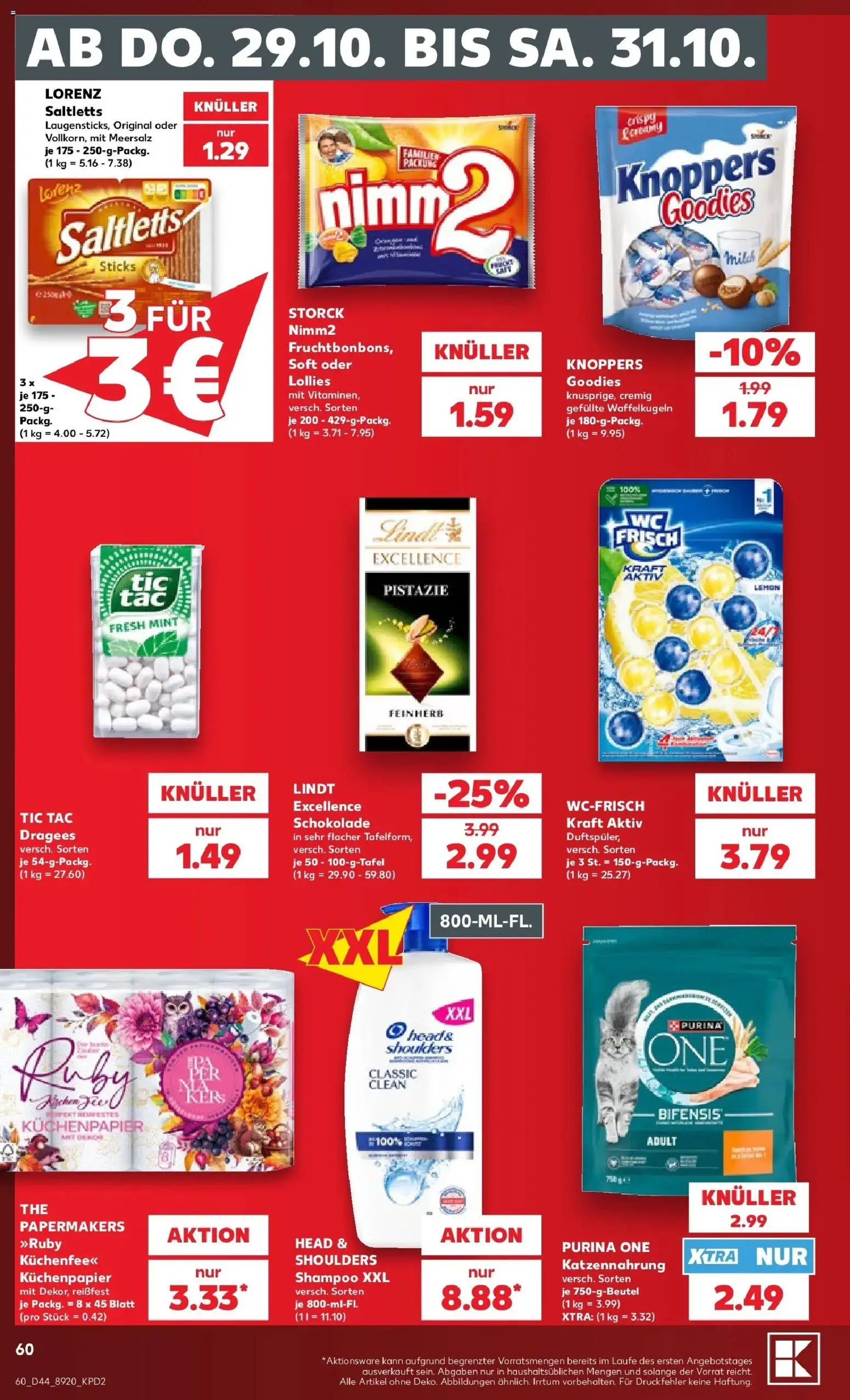 Vorschau von dem Prospekt des Geschäftes Kaufland, gültig ab dem 26.10.2026