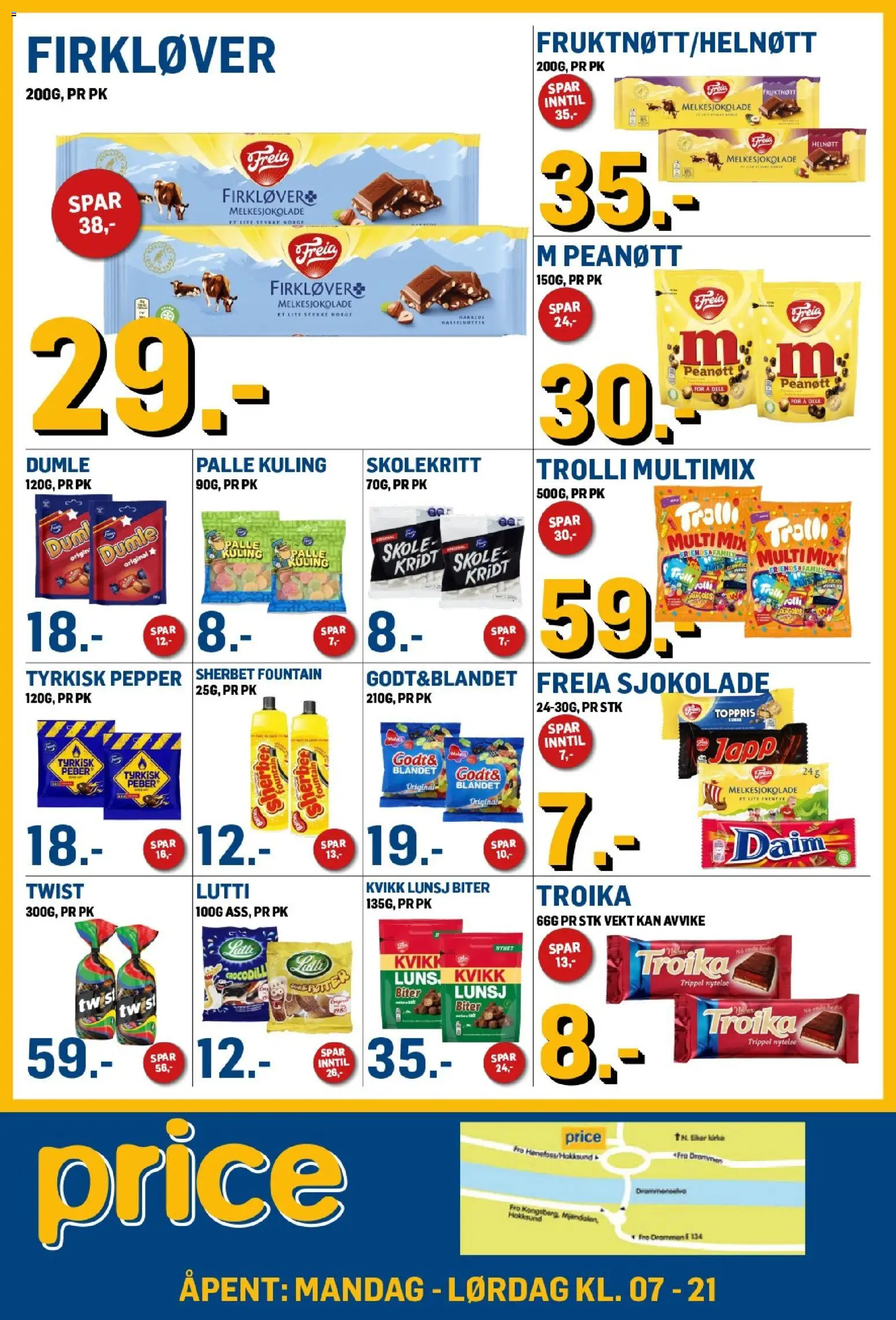 Forhåndsvis Price Lagerbutikk kundeavis fra butikk Price Lagerbutikk gyldig fra 30/09/2026