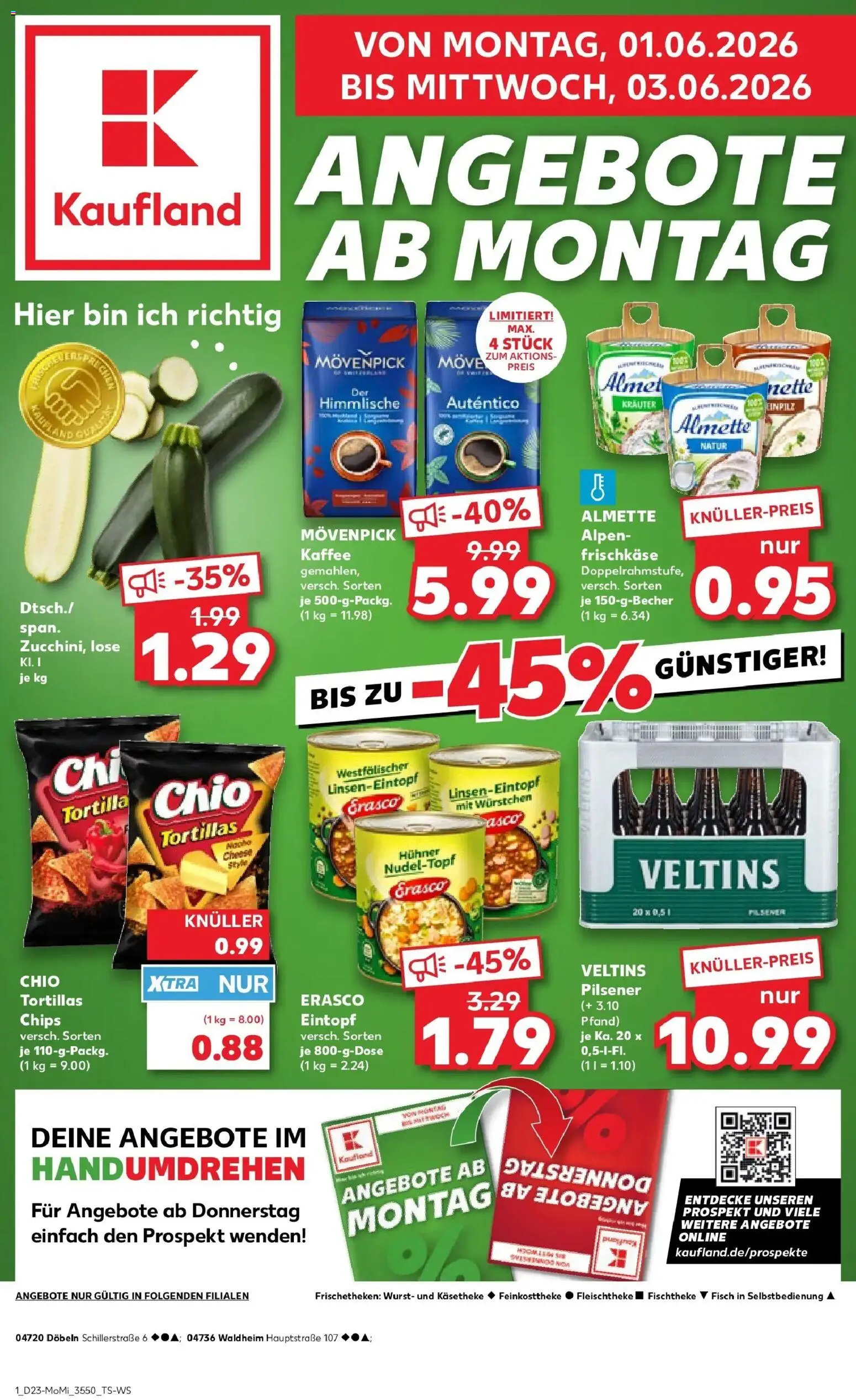 Vorschau von dem Prospekt des Geschäftes Kaufland, gültig ab dem 01.06.2026