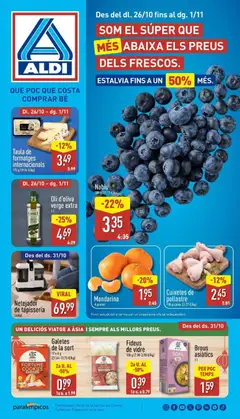 Vista previa del folleto de la tienda Aldi válido desde el 26/10/2026 