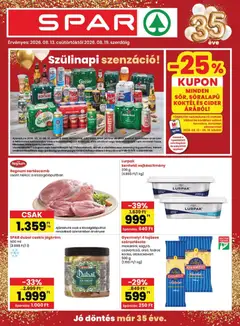 Spar - Spar akciós újság megtekintése, amely érvényes 2026.08.13.-től
