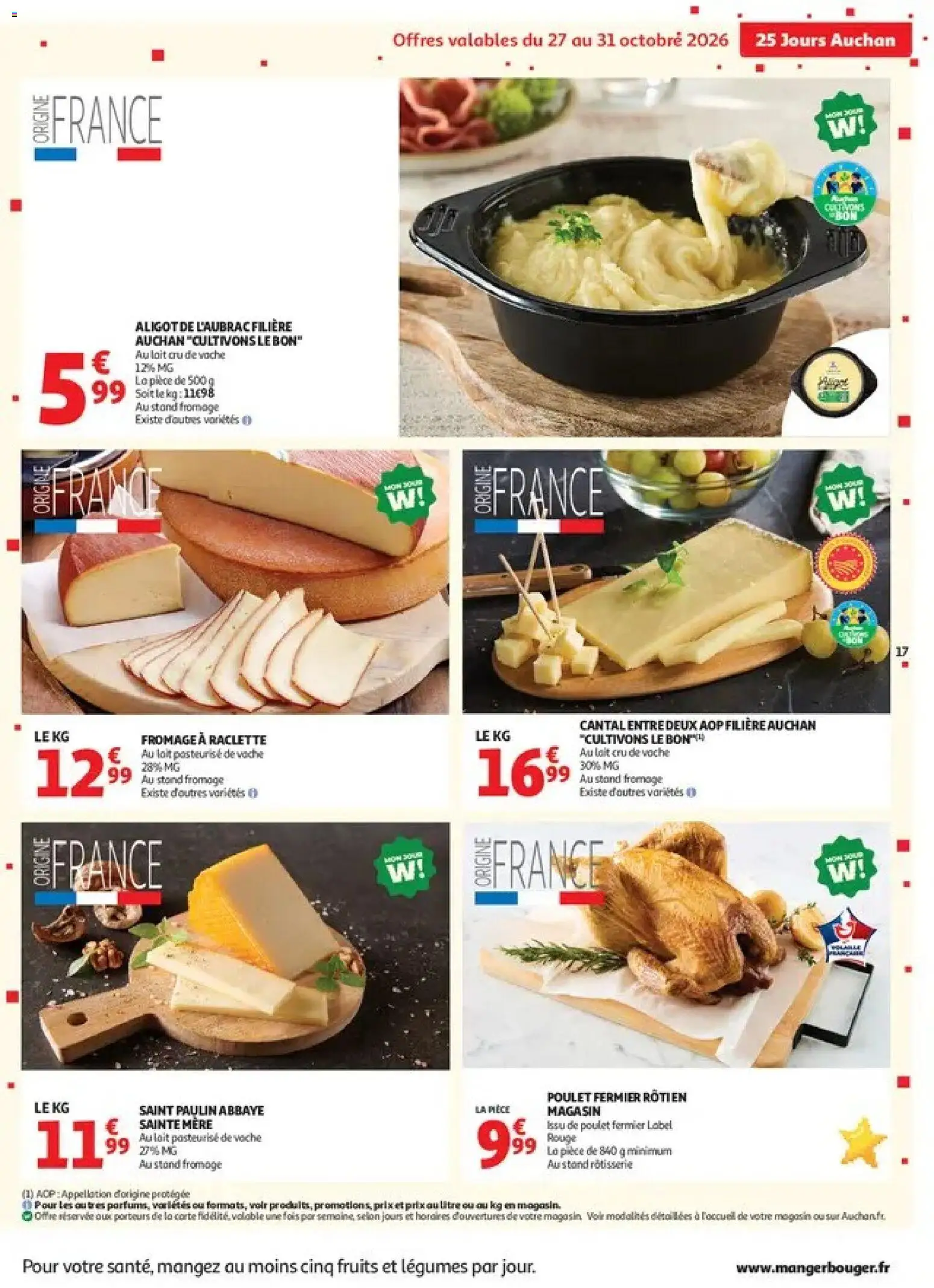 Prévisualisation de Auchan catalogue du magasin Auchan formulaire valide 27/10/2026
