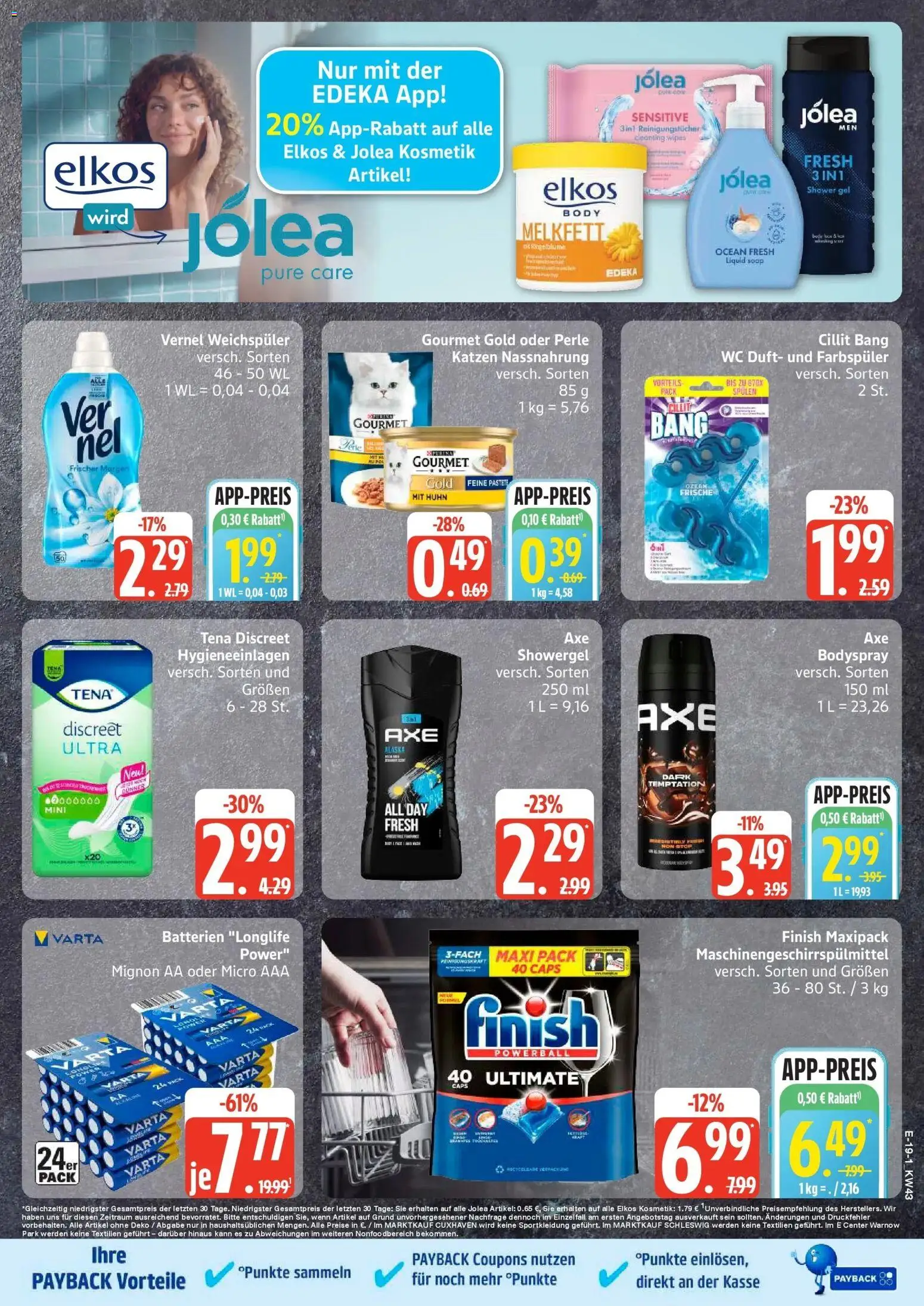 Vorschau von dem Prospekt des Geschäftes Edeka, gültig ab dem 19.10.2026