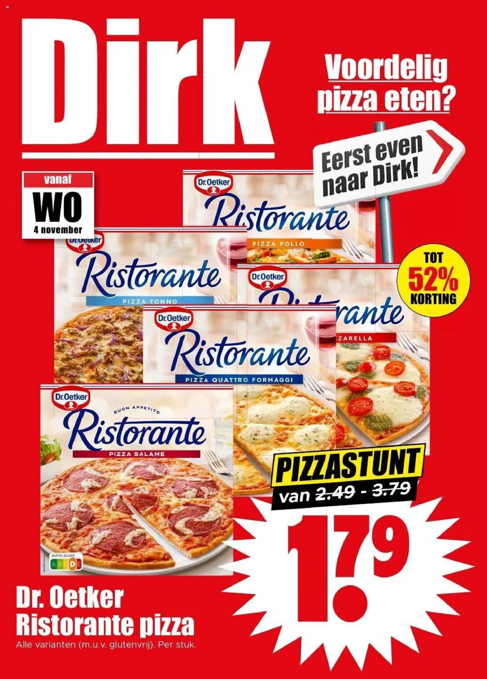 Voorbeeld van Dirk folder van winkel Dirk geldig vanaf 04-11-2026