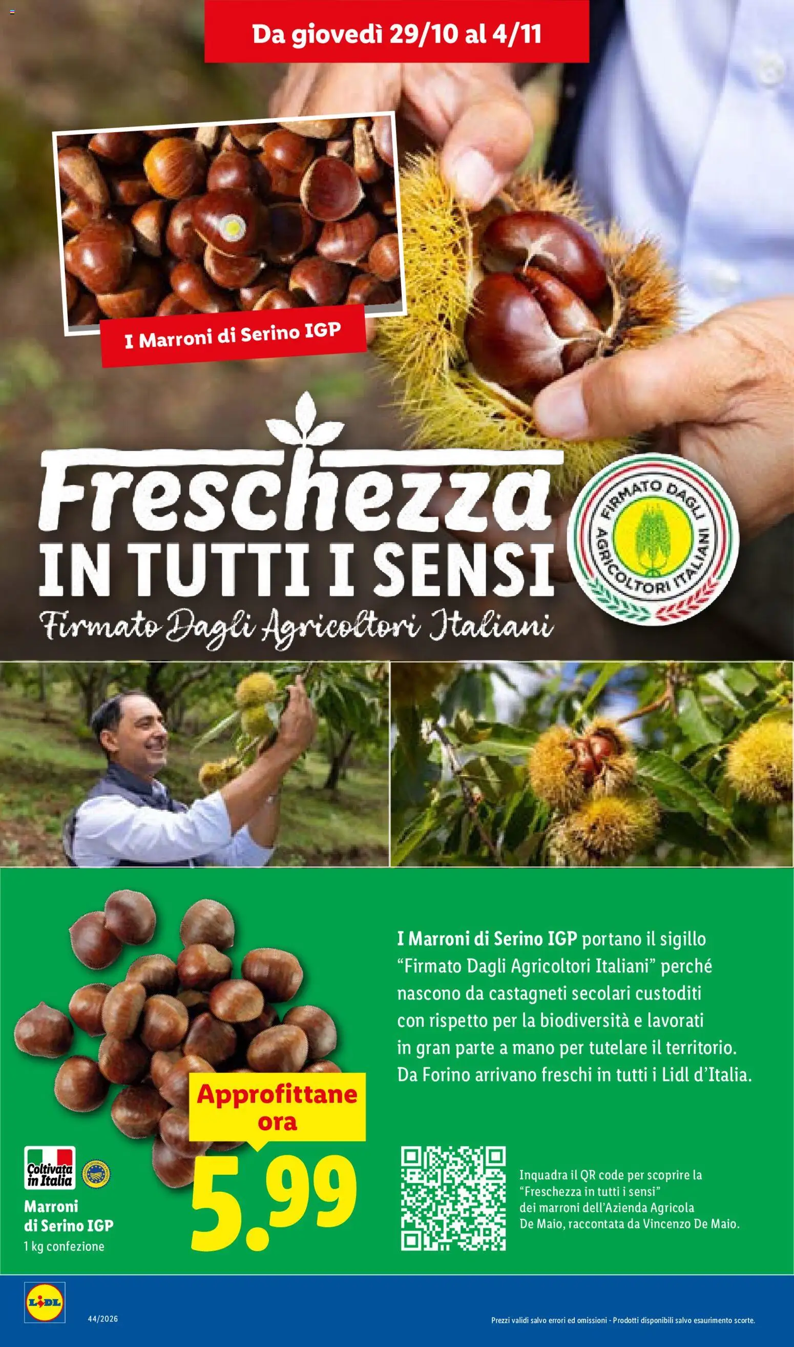 Anteprima dell'opuscolo Lidl volantino Sardegna dal negozio Lidl valido da 29/10/2026