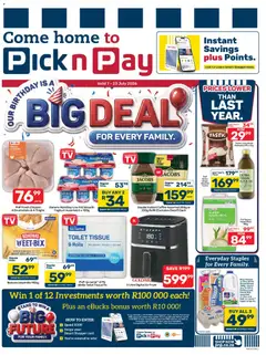 Preview of Pick n Pay flyer valid from 07/07/2026