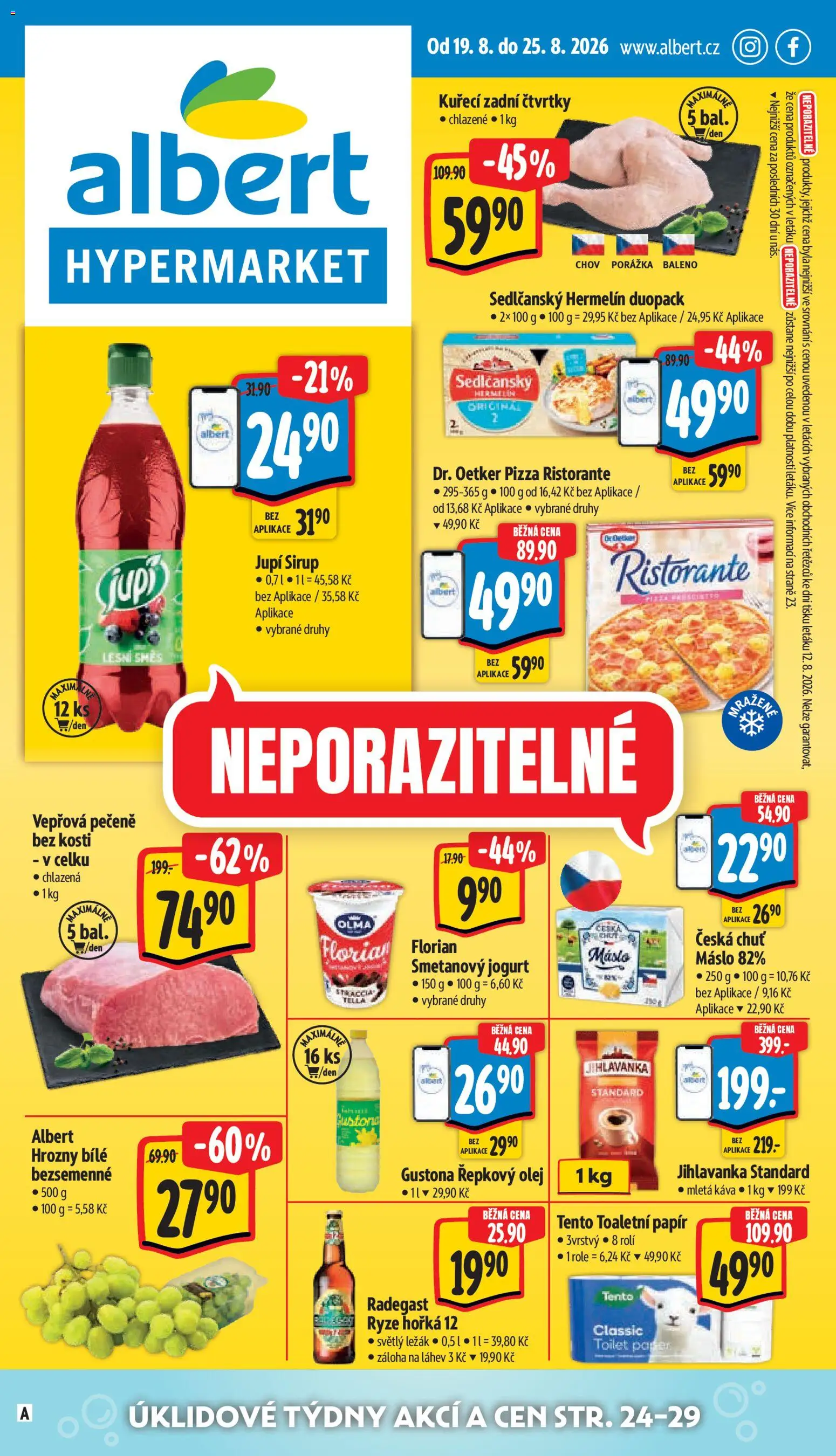 Náhled nabídky: Albert Albert leták - Hypermarket platný od 19.08.2026