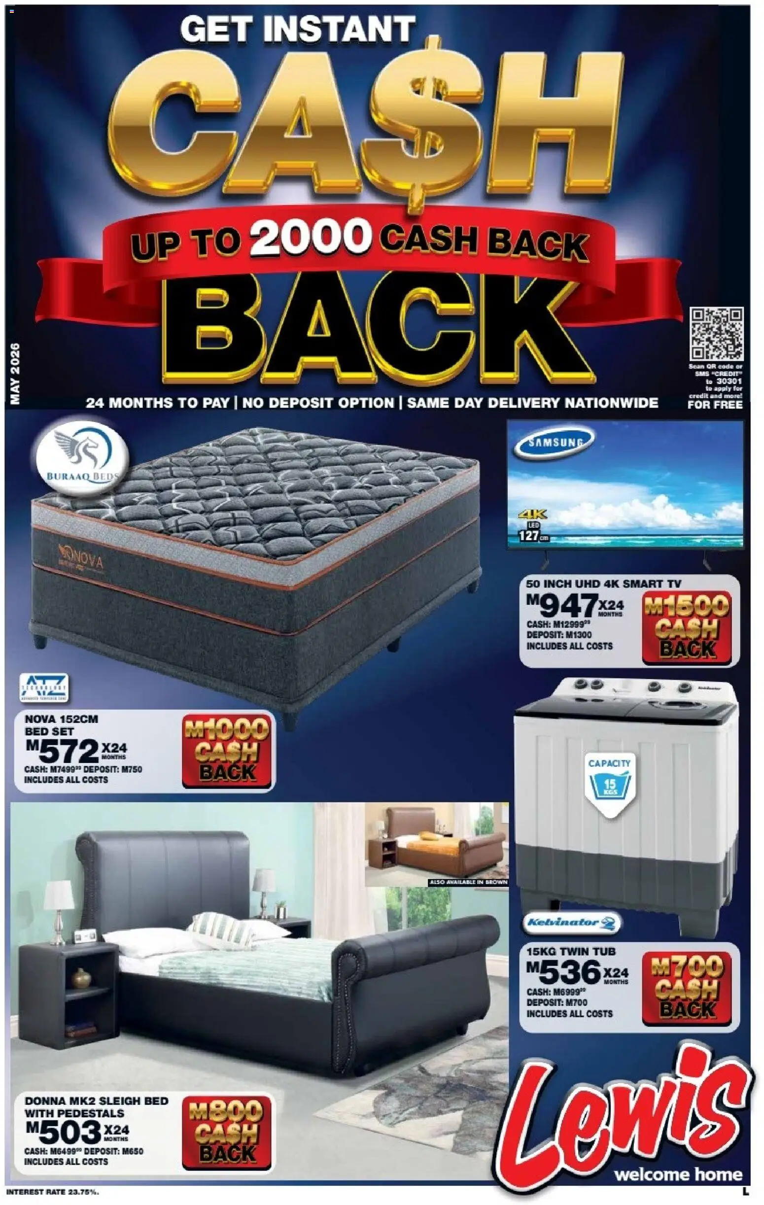 Preview of Lewis Stores flyer valid from 11/05/2026