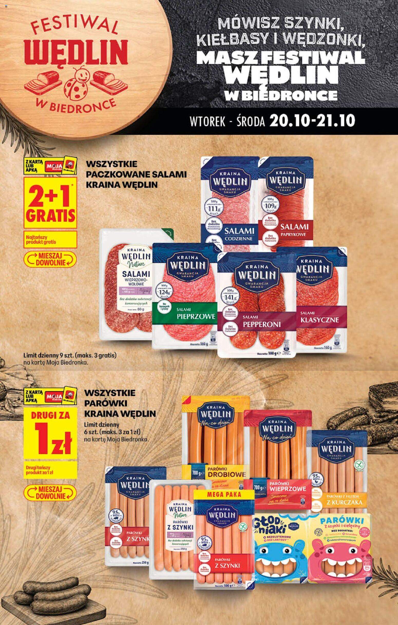 Nowa gazetka Biedronka 20.10.