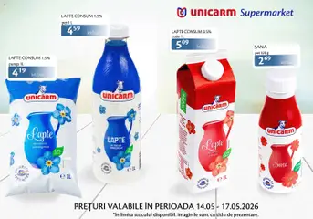 Previzualizarea de cataloage: Unicarm Unicarm Catalog Produse lactate valabil de la 14.05.2026
