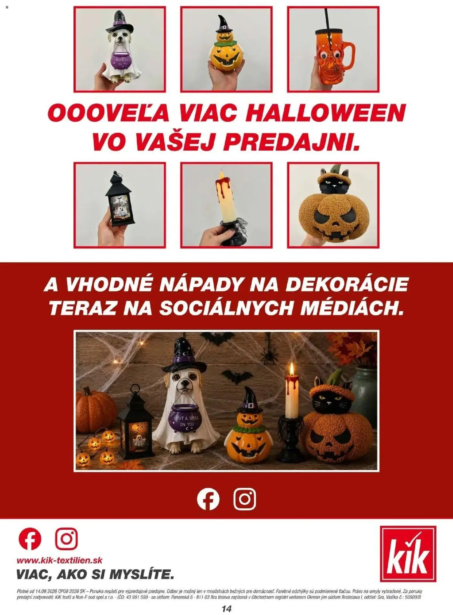 Náhľad Kik letáku platného od 14.09.2026