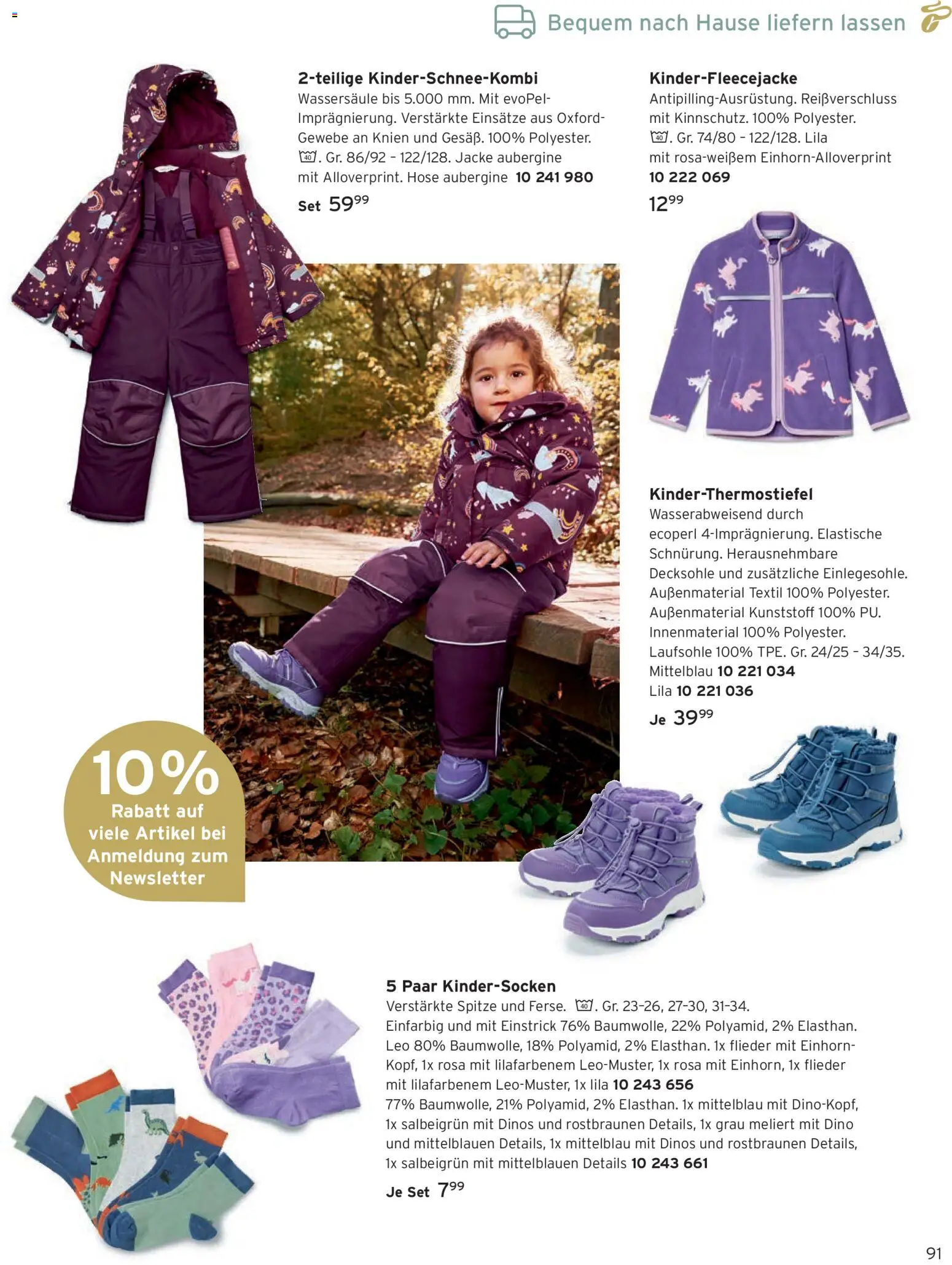 Vorschau von dem Prospekt des Geschäftes Tchibo, gültig ab dem 11.09.2026 - Aubergine, Jacke, Hose