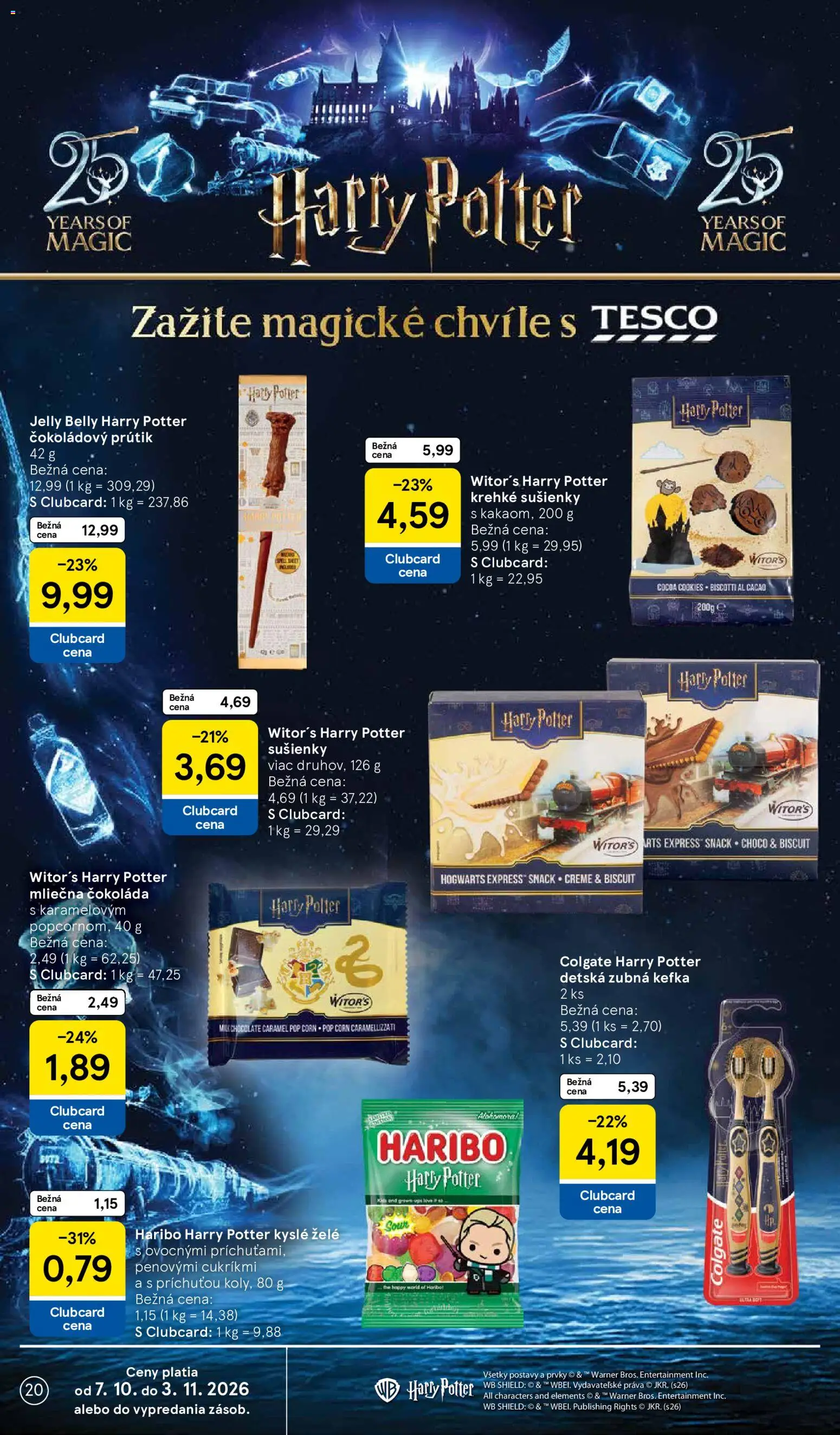 Náhľad Tesco letáku platného od 14.10.2026