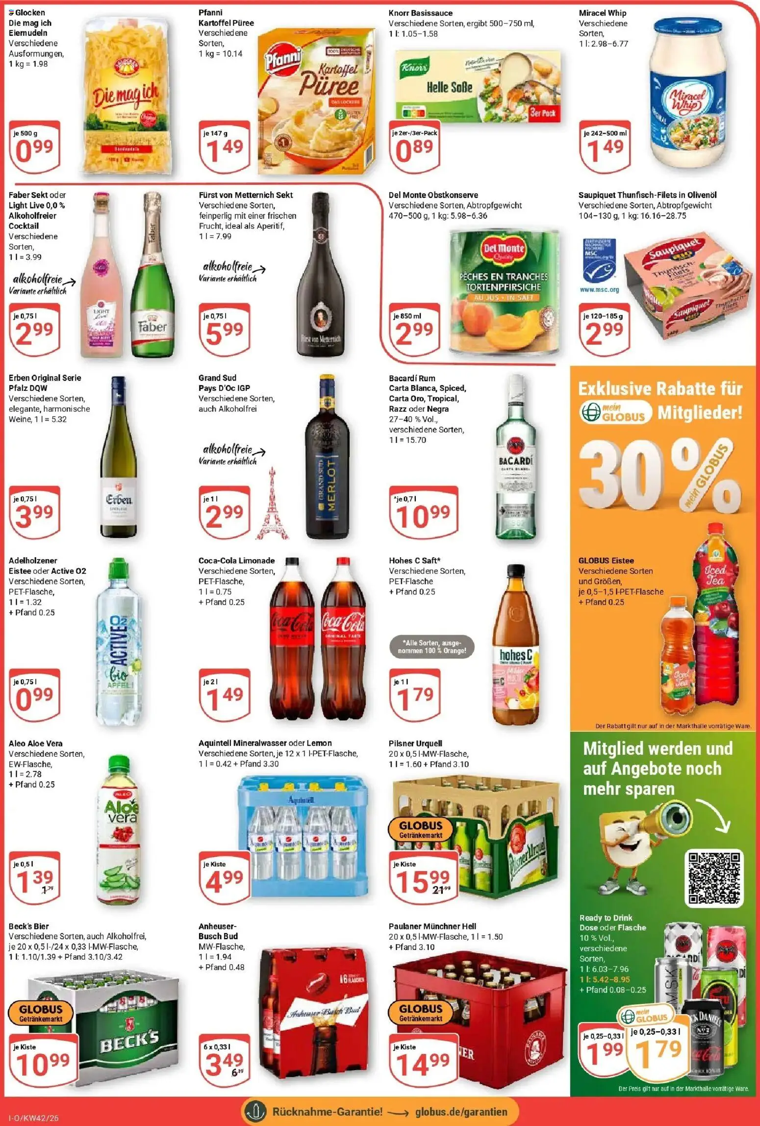 Vorschau von dem Prospekt des Geschäftes Globus, gültig ab dem 12.10.2026