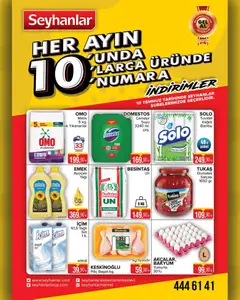 Seyhanlar Market Seyhanlar Market Katalog 10.07.2026 - Broşürünün önizlemesi