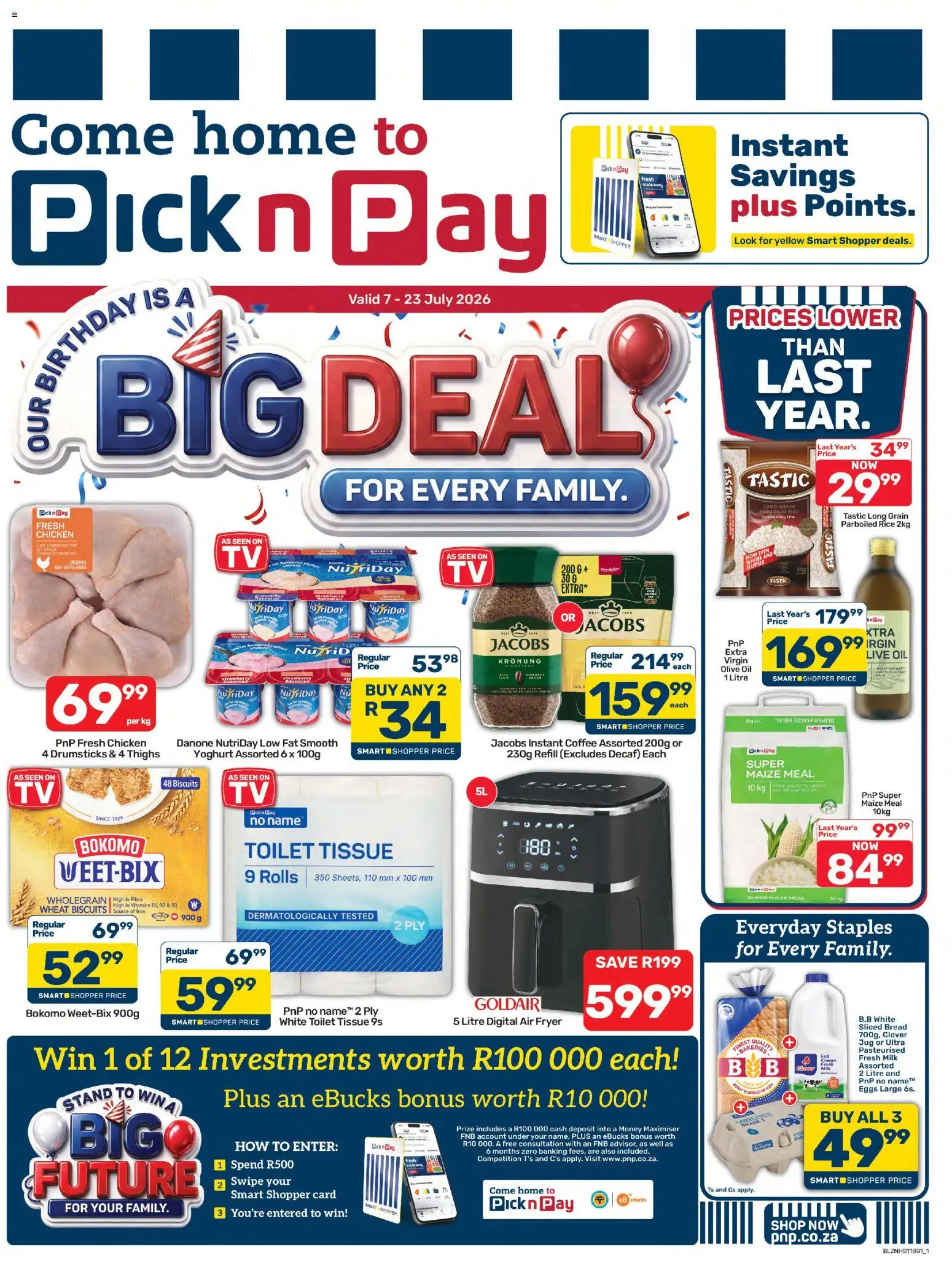 Preview of Pick n Pay flyer valid from 07/07/2026