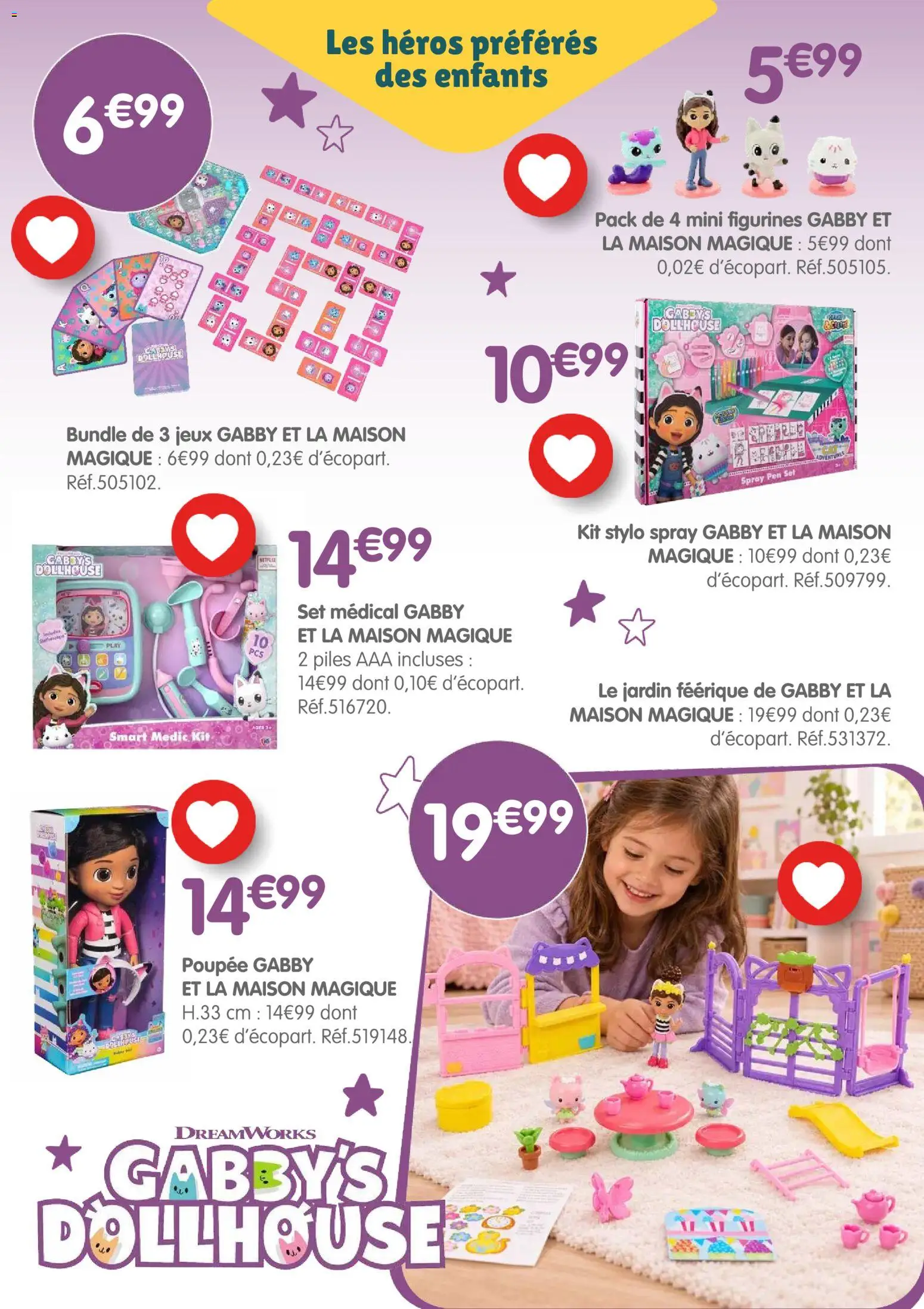 Prévisualisation de B&M catalogue Pays des jouets du magasin B&M formulaire valide 28/10/2026 - Jeux, Figurines, Sel, Stylo, Piles, Poupée