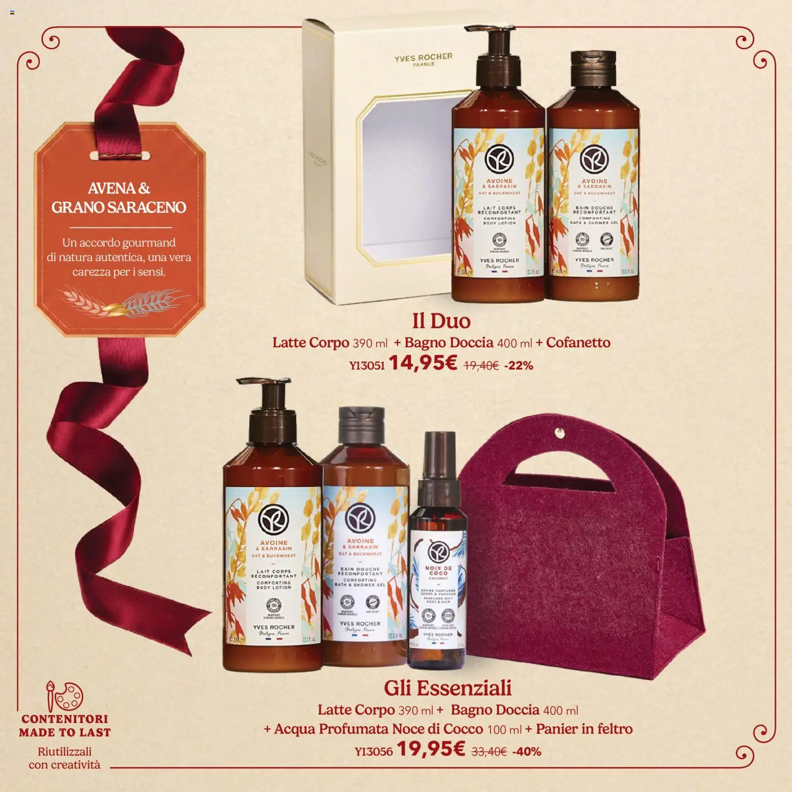 Anteprima dell'opuscolo Yves Rocher catalogo L'atelier Dei Desideri dal negozio Yves Rocher valido da 20/10/2026 - Acqua, Bagno, Latte, Doccia, Cocco, Noce di cocco