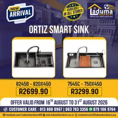 Preview of Laduma Hardware flyer valid from 16/08/2026