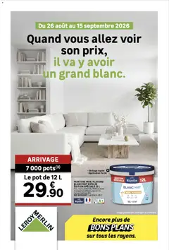 Prévisualisation de Leroy Merlin catalogue du magasin Leroy Merlin formulaire valide 26/08/2026