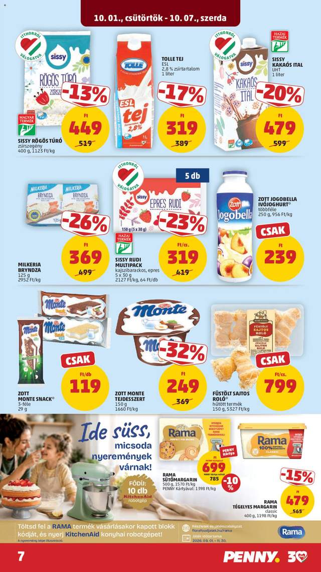 Új Penny akciós újság 10.01.