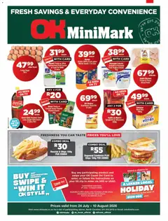 Preview of OK Foods flyer valid from 24/07/2026
