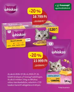 Fressnapf - Fressnapf akciós újság megtekintése, amely érvényes 2026.07.06.-től
