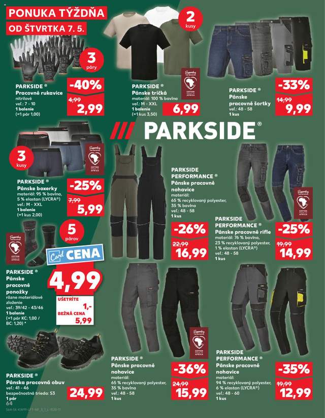 Nový Kaufland leták od 07.05.