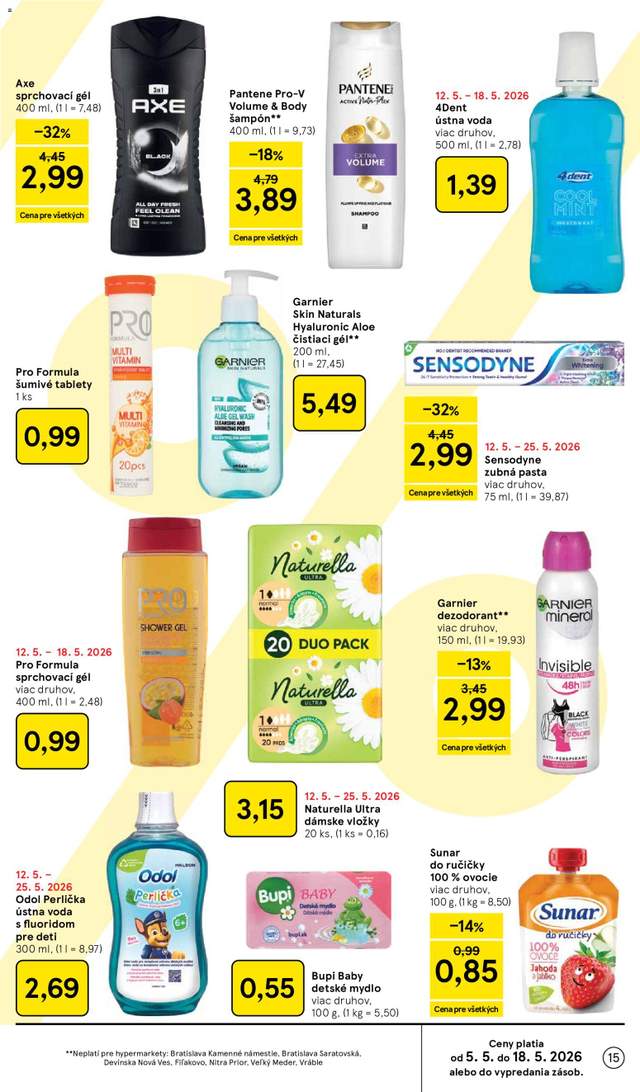 Nový Tesco leták od 13.05.